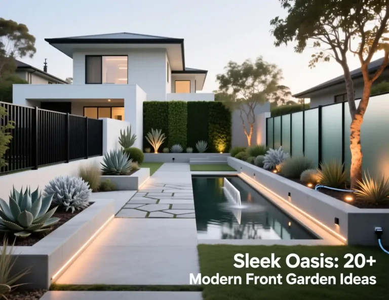 Modern Front Garden Ideas