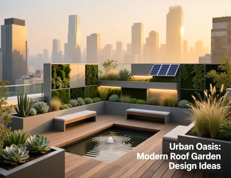 Modern Roof Garden Design