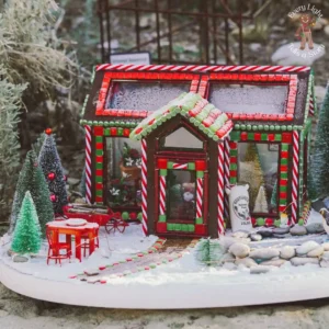Gingerbread House Outdoor Decor