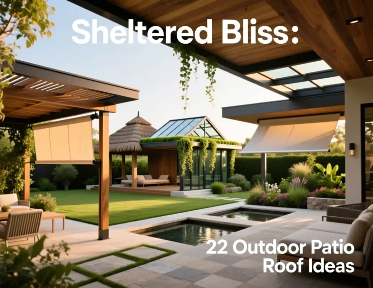 22 Outdoor Patio Roof