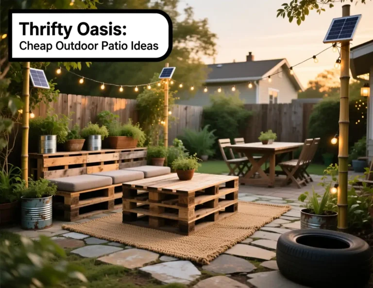 Cheap Outdoor Patio
