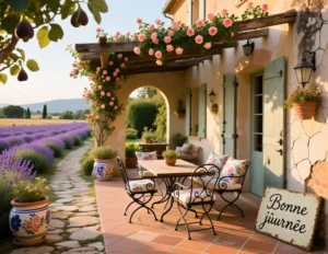 French Outdoor Patio