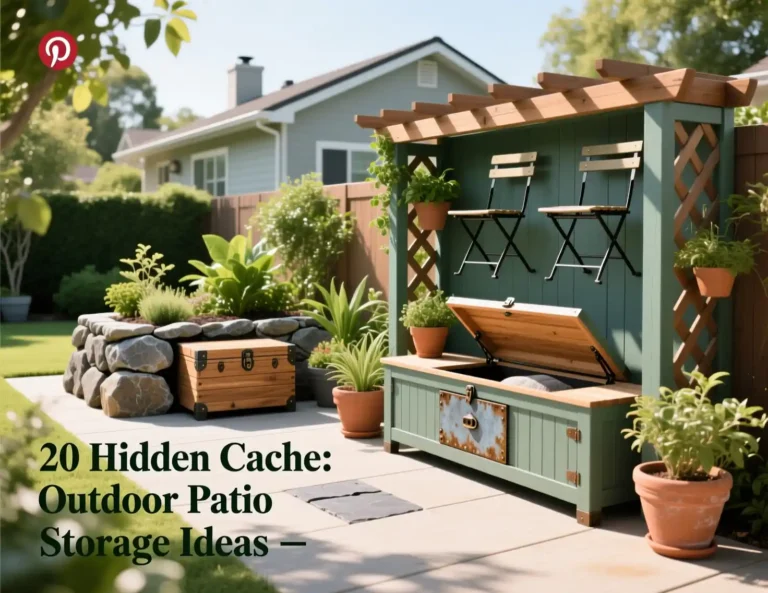 Outdoor Patio Storage