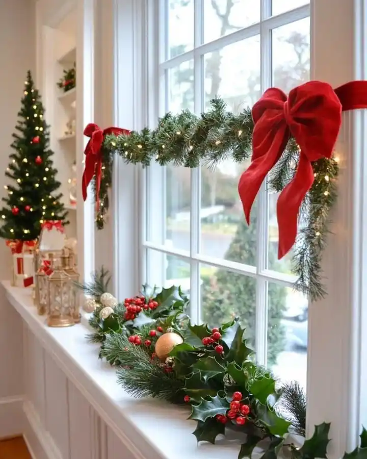 Window Christmas Decor