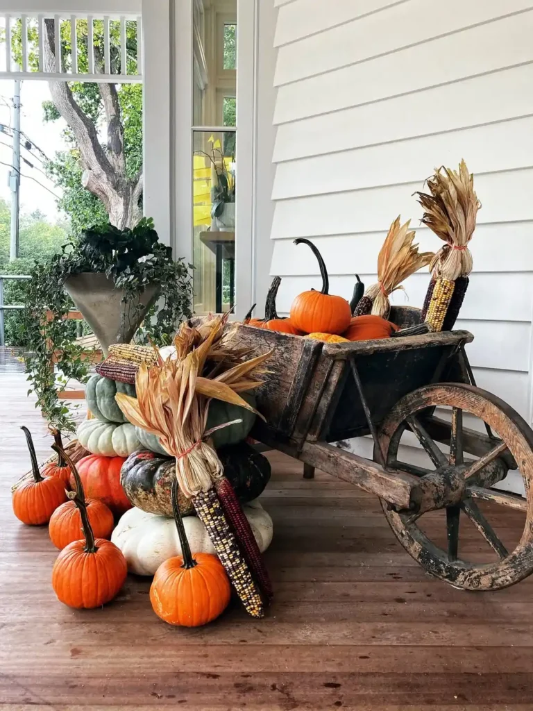 Wagon Decor Outdoor
