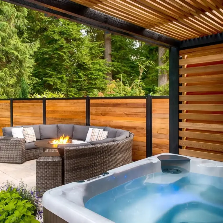 Hot Tub Pergola