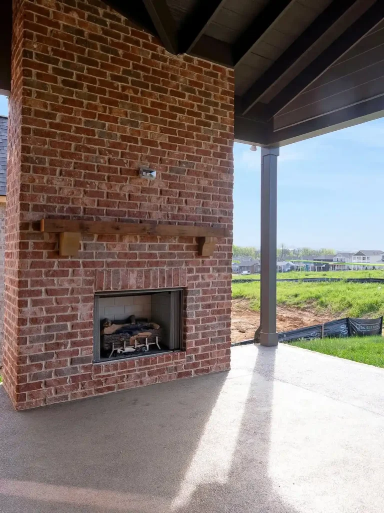 Brick Fireplace Remodel