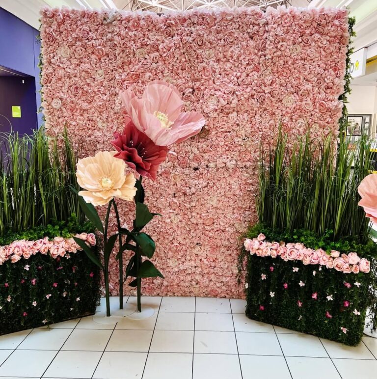 Flower Wall Backdrop