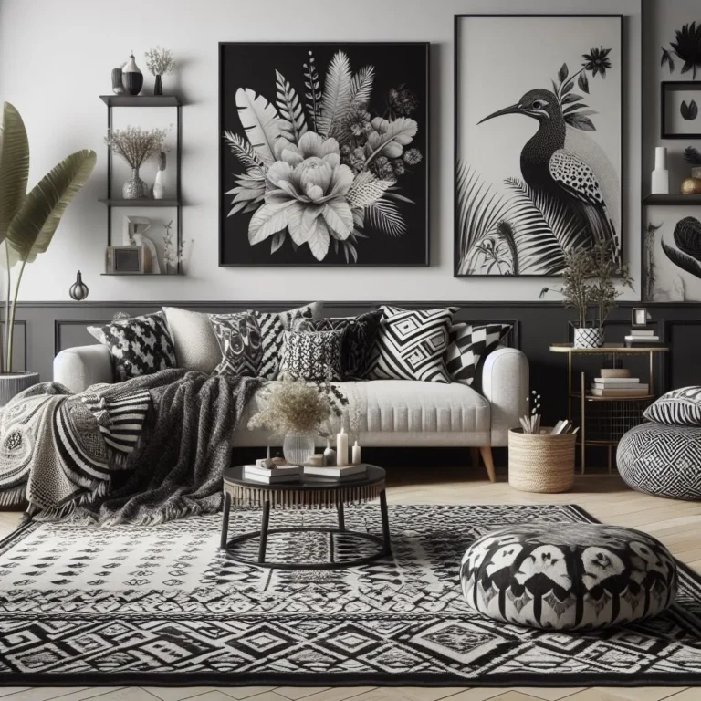 Black and White Home Decor Ideas