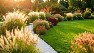 Landscaping with Ornamental Grasses Ideas