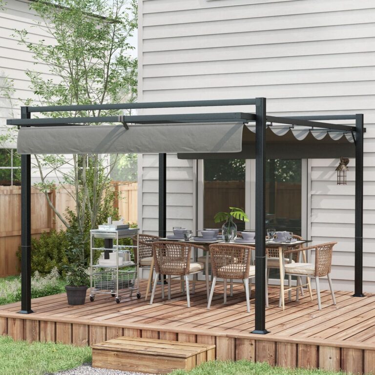 Retractable Pergola Canopy Ideas