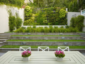 Uneven Backyard Ideas