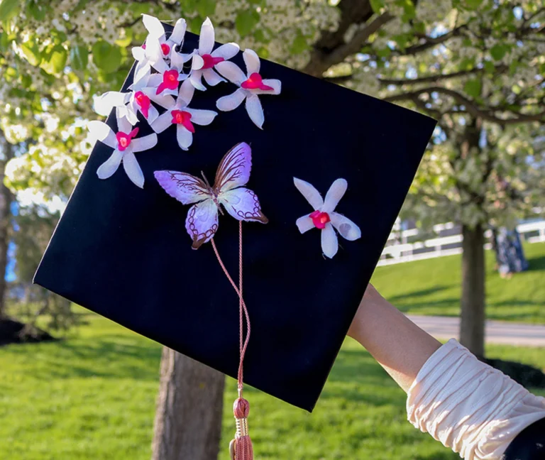 Flower Graduation Cap Ideas