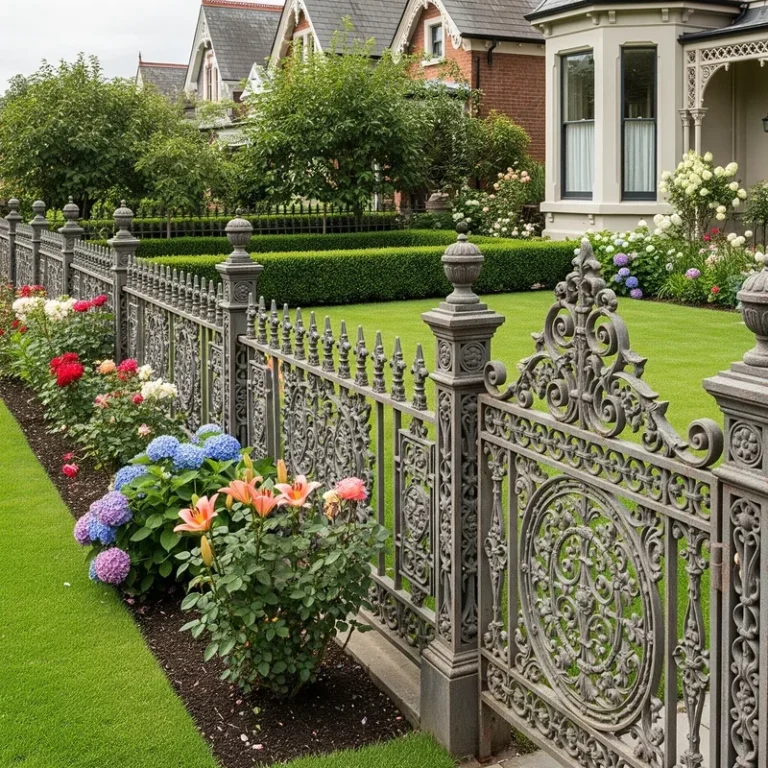 Low Fence Front Yard