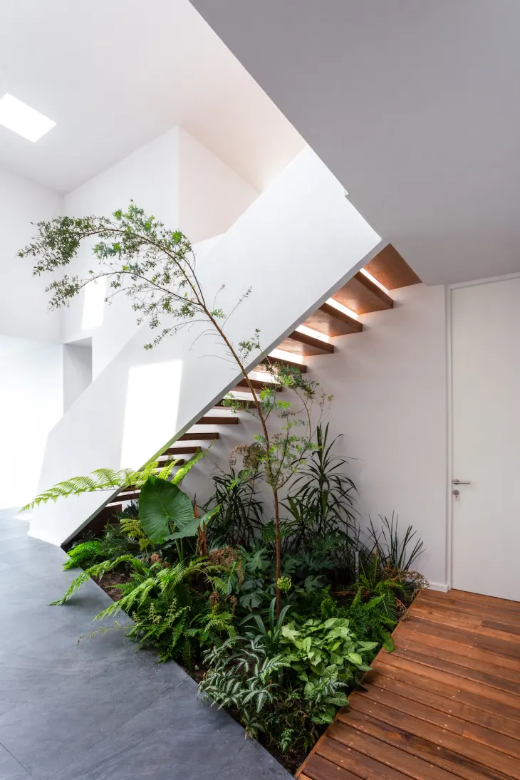 Small Garden Under Stairs Ideas